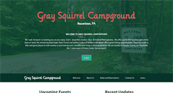 Desktop Screenshot of graysquirrelcamp.com